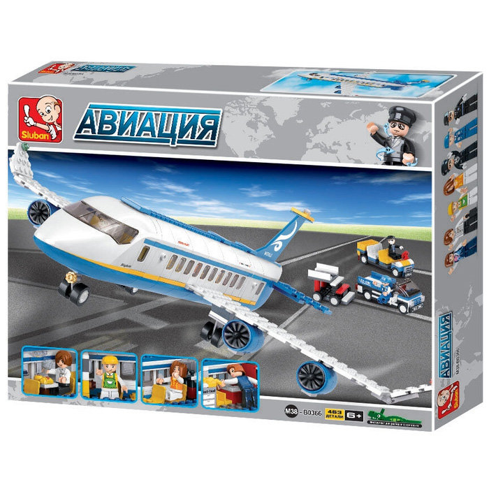 Конструктор Sluban Аэробус