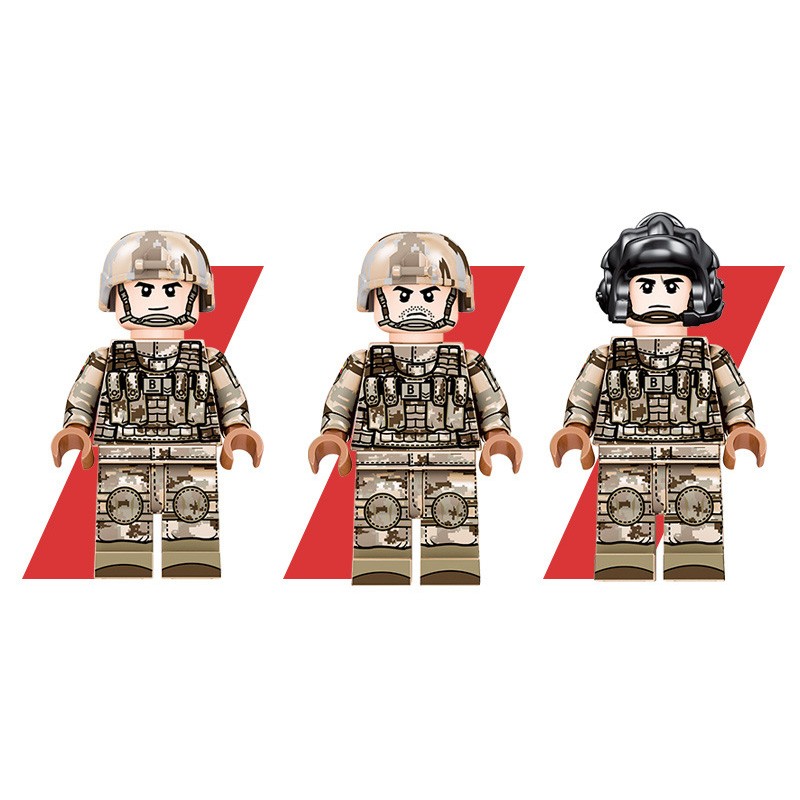 Конструктор Sembo Block Легкий танк Type 15
