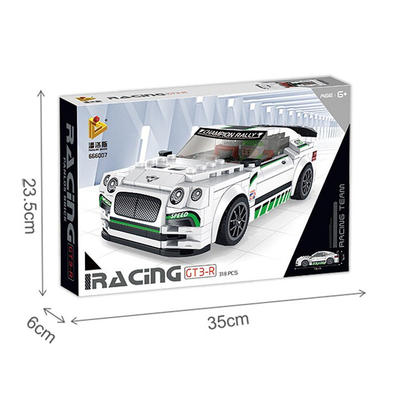 Конструктор Panlos Brick Спорткар Bentley Continental GT3-R