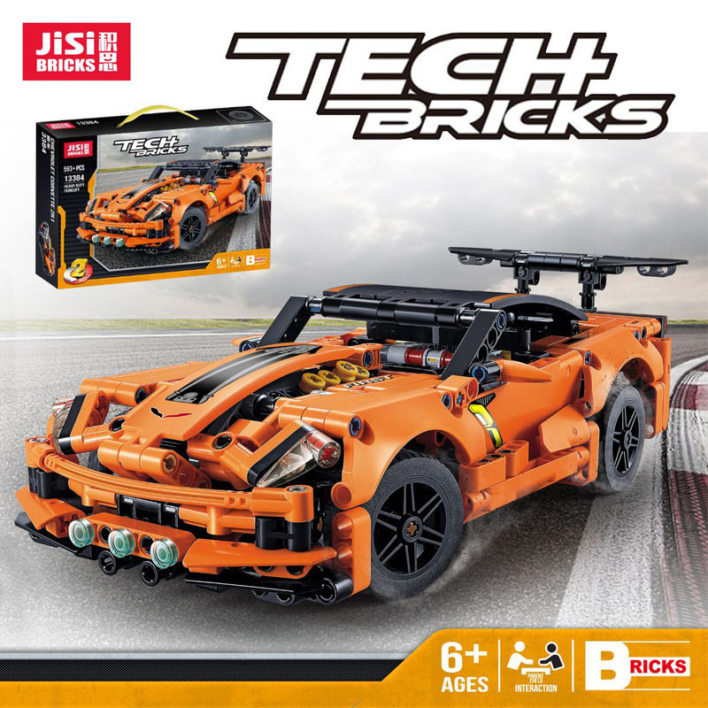 Конструктор JiSi Bricks аналог LEGO 42093 Chevrolet Corvette ZR1