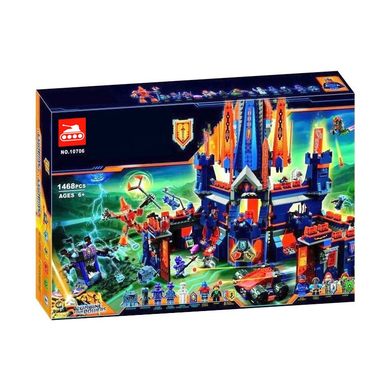 Конструктор аналог Lego Nexo Knights 70357 Королевский замок Найтон