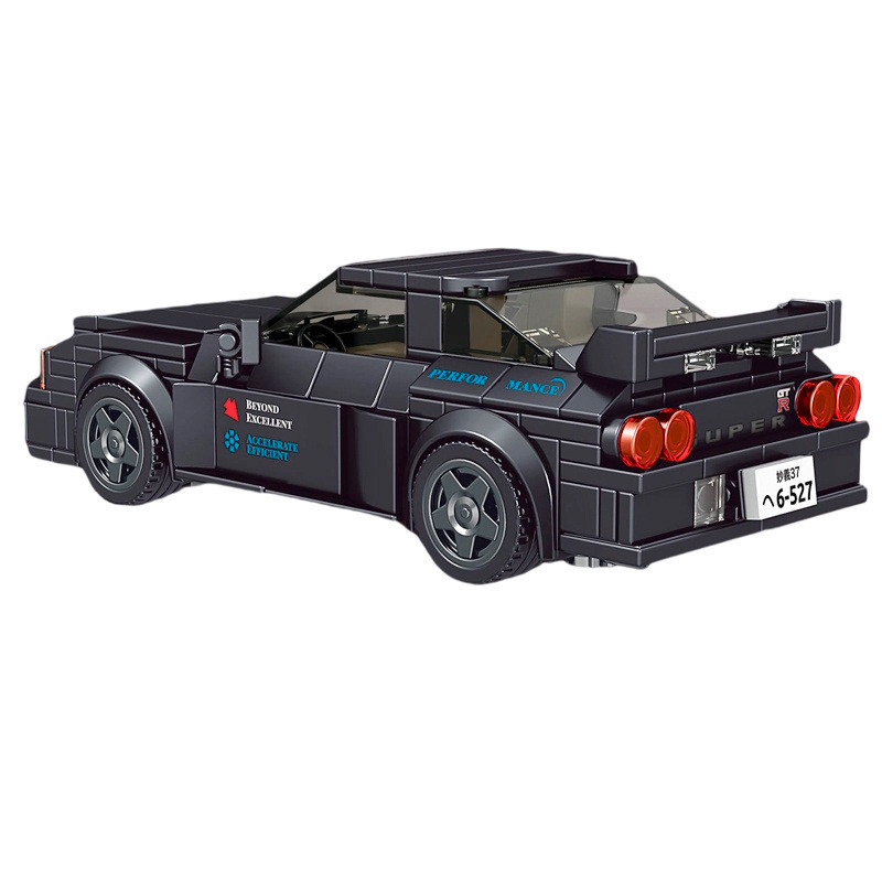 Конструктор Mould King Спорткар Nissan GTR 32