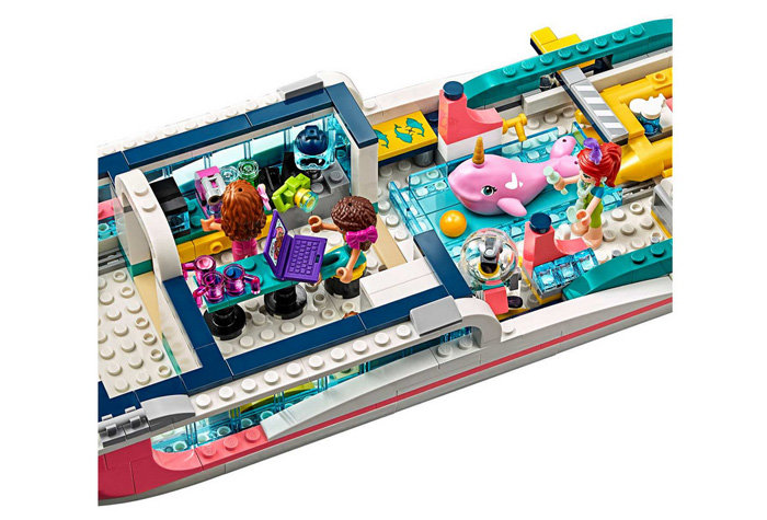 Конструктор LARI аналог Lego Friends 41381 Катер для спасательных операций