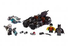 Конструктор LARI аналог LEGO 76118 Гонка на мотоциклах с Мистером Фризом