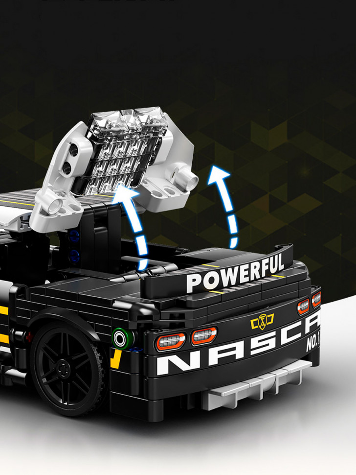 Конструктор Sembo Block Спорткар Chevrolet Camaro