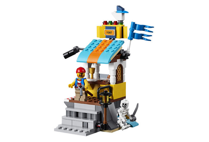 Конструктор Decool аналог Lego 31084 Аттракцион «Пиратские горки»