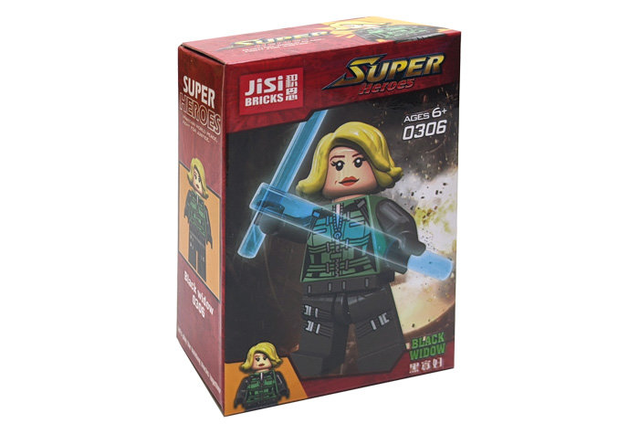 Конструктор JiSi Bricks (Decool) Супергерои: большой набор минифигурок 16 шт