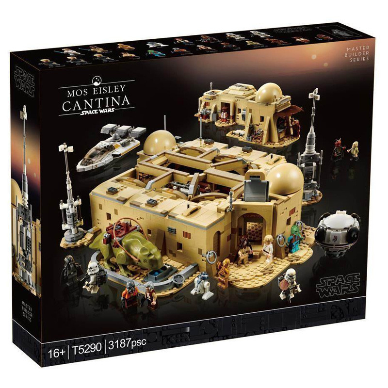 Конструктор аналог Lego Star Wars 75290 Кантина Мос-Эйсли