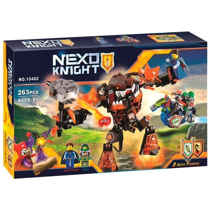 Конструктор BELA аналог Lego Nexo Knights 70325 Инфернокс и захват королевы