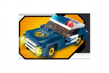 Конструктор Qman (Enlighten Brick) Полицейский автомобиль