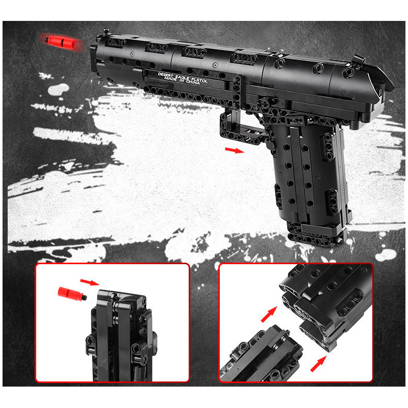 Конструктор Mould King Пистолет Desert Eagle