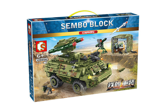 Конструктор Sembo Block Боевая машина пехоты