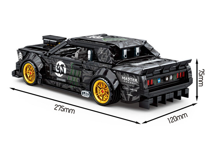 Конструктор Sembo Block (SY) Автомобиль Ford Mustang Hoonicorn