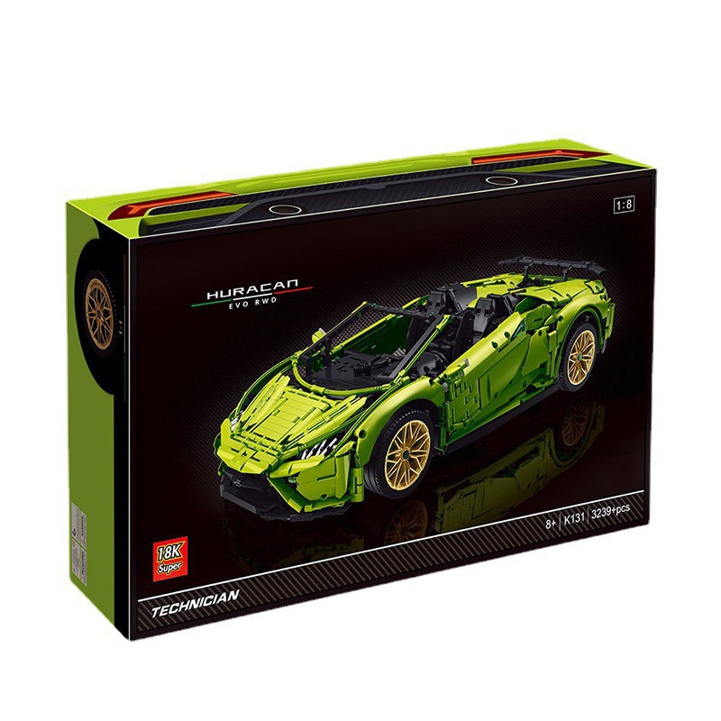 Конструктор Super 18K Спорткар Lamborghini Huracan EVO RWD