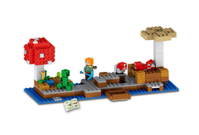 Конструктор BELA аналог Lego 21129 Грибной остров