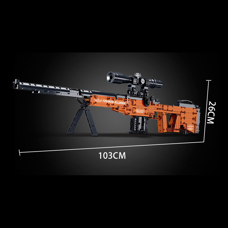 Конструктор MORK Снайперская винтовка AWM