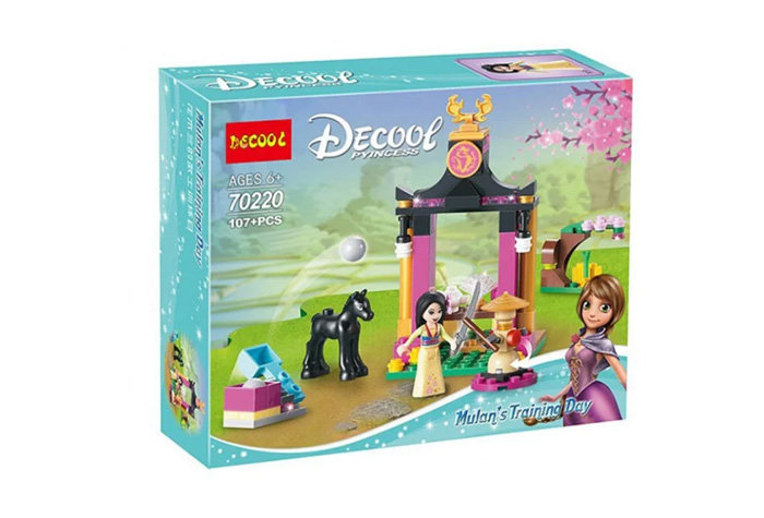 Конструктор Decool аналог Lego 41151 Учебный день Мулан