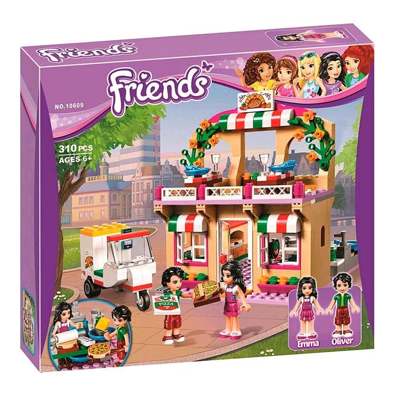 Конструктор Bela аналог Lego Friends 41311 Пиццерия