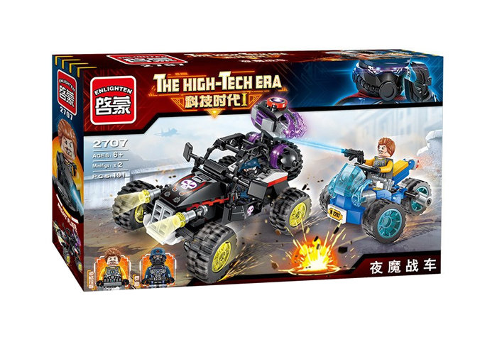 Конструктор Qman (Enlighten Brick) Ночной налетчик