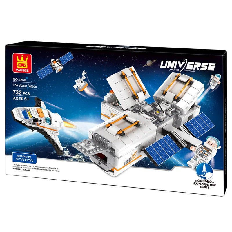 Конструктор Wange аналог Lego City 60227 Лунная космическая станция