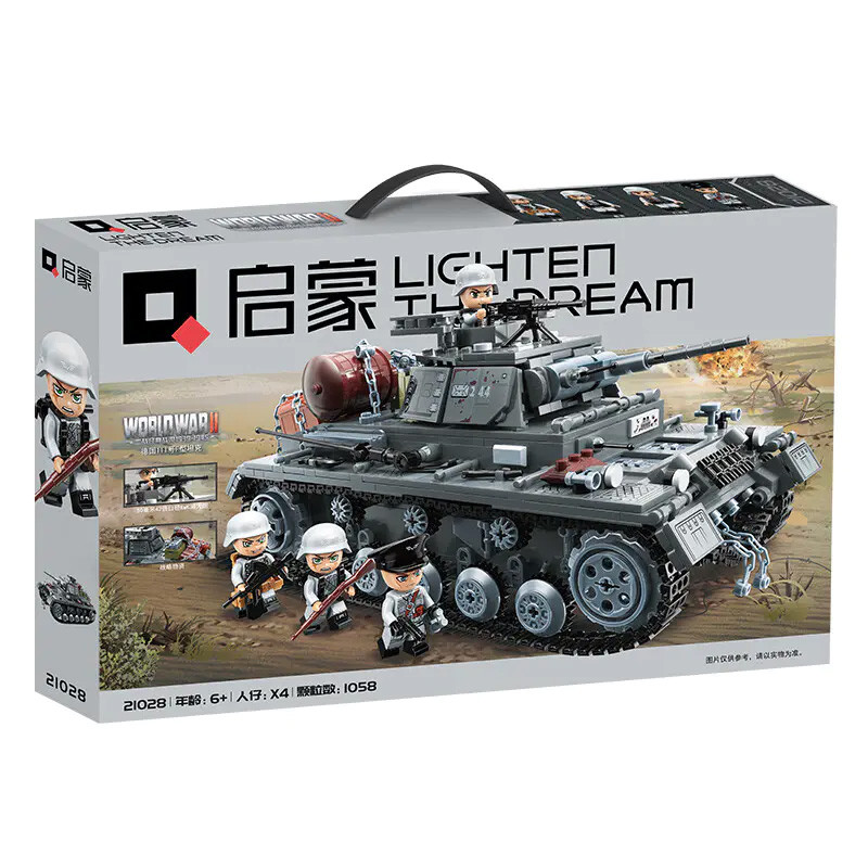 Конструктор QMAN Танк Germany III F-Type