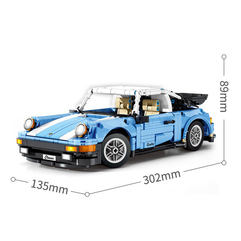 Конструктор SY Ретро спорткар Porsche 911 (1988)