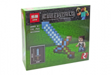 Конструктор Lepin Оружие майнкрафт: меч