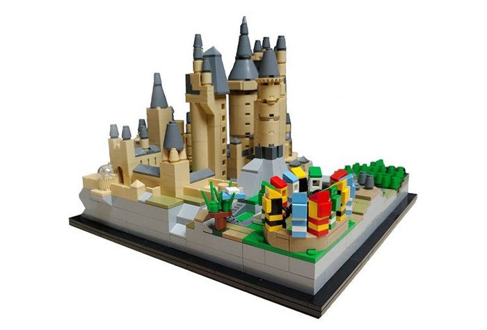 Конструктор PRCK аналог Lego Harry Potter Замок Хогвартс