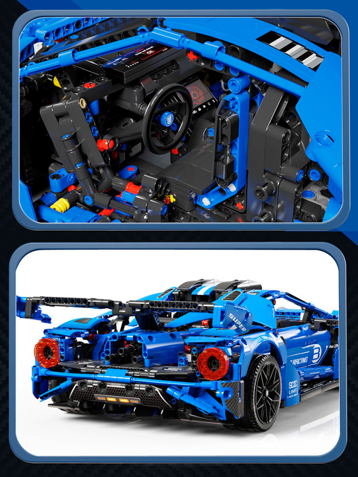 Конструктор Moyu Спорткар Ford Mairui Sha GT