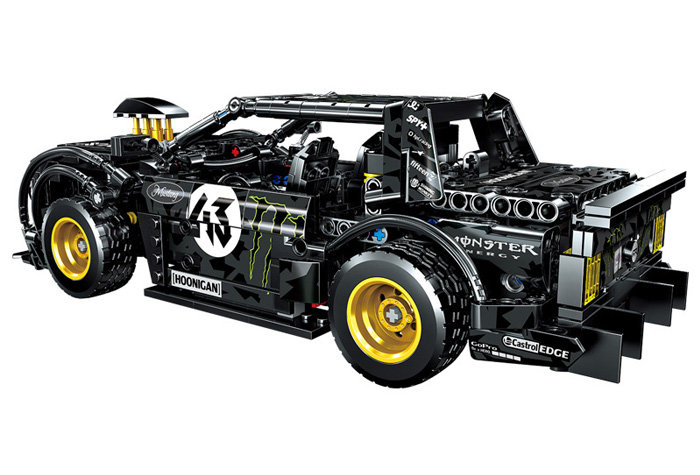 Конструктор Zhe Gao Автомобиль Ford Mustang Hoonicorn