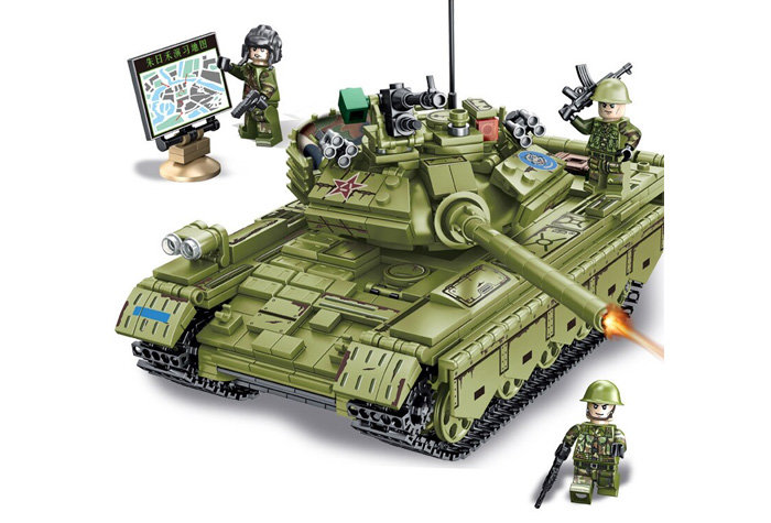 Конструктор Sembo Block Танк Type 59