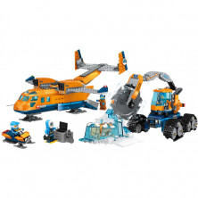 Конструктор BELA аналог Lego City 60196 Арктический грузовой самолёт