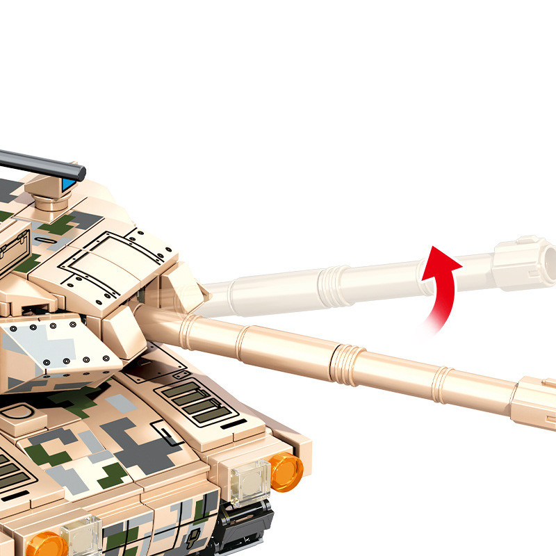Конструктор Sembo Block Легкий танк Type 15