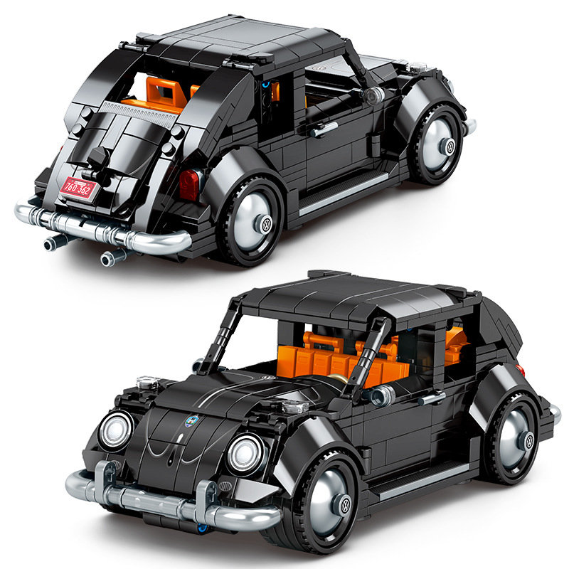 Конструктор Sembo Block Пекинский автомузей: Volkswagen Beetle