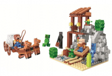 Конструктор BELA аналог Lego Minecraft Погоня