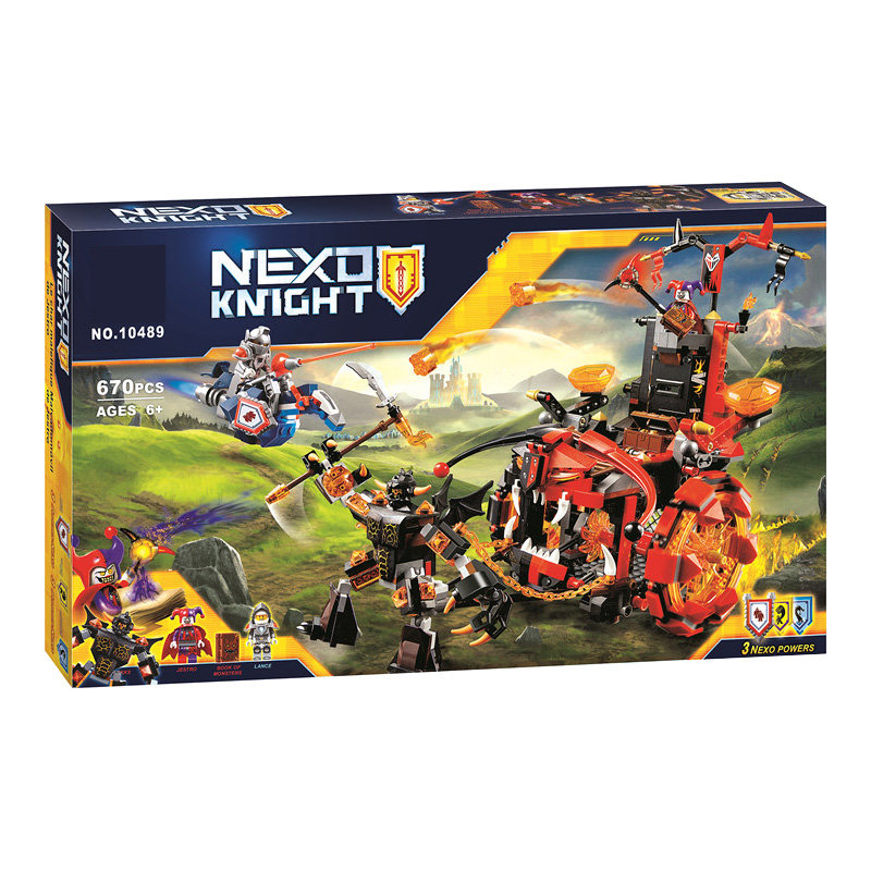 Конструктор BELA аналог Lego Nexo Knights 70316 Джестро-мобиль