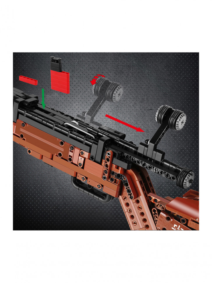 Конструктор Mould King Снайперская винтовка Mauser 98K