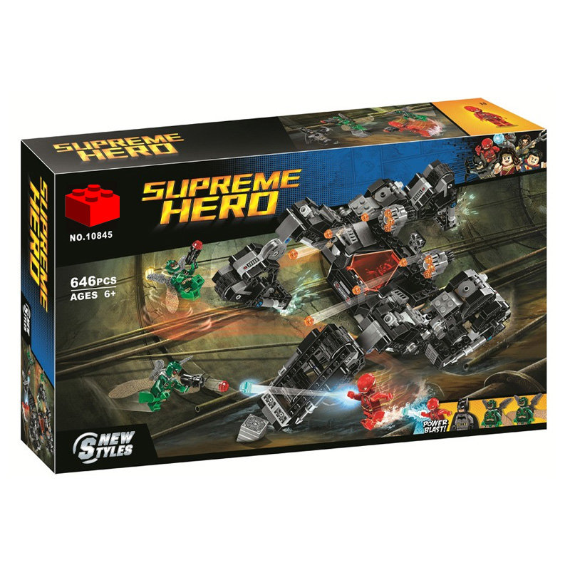 Конструктор BELA аналог LEGO 76086 Сражение в туннеле
