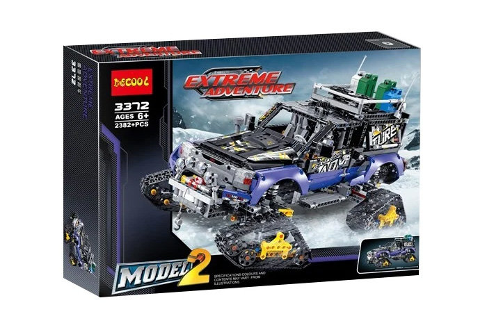 Конструктор Decool аналог LEGO 42069 Экстремальные приключения 2 в 1