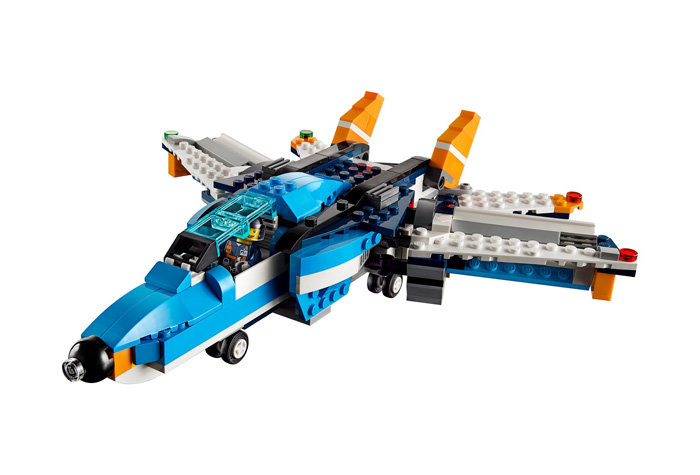 Конструктор LARI аналог Lego Creator 31096 Двухроторный вертолёт (3 в 1)