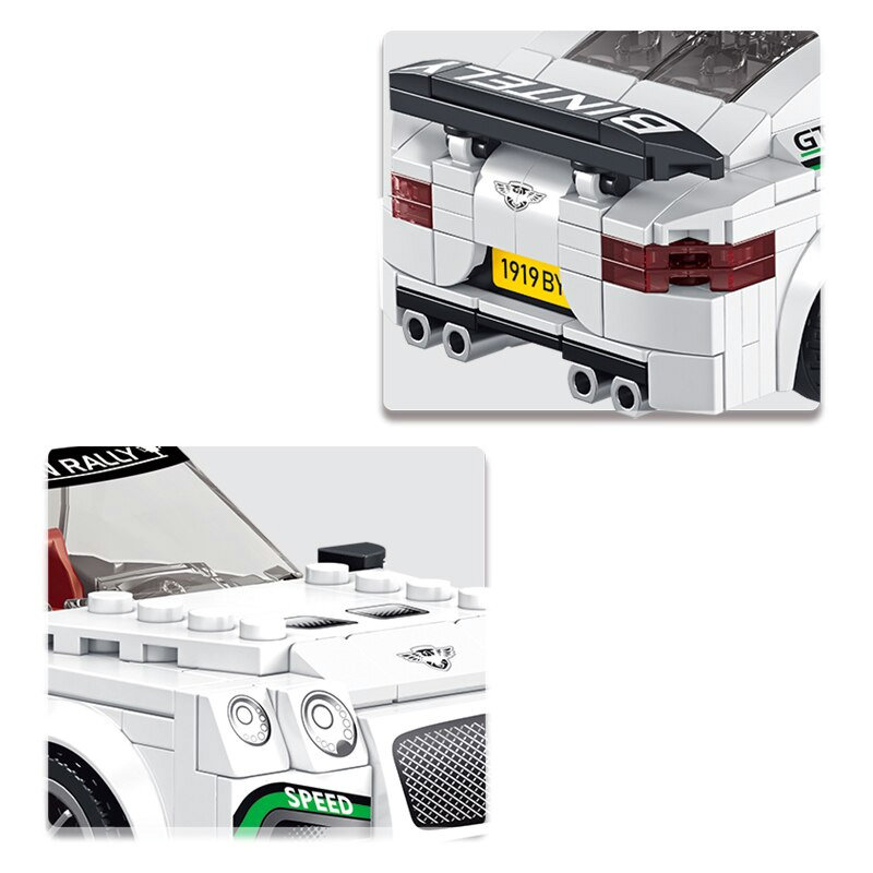Конструктор Panlos Brick Спорткар Bentley Continental GT3-R