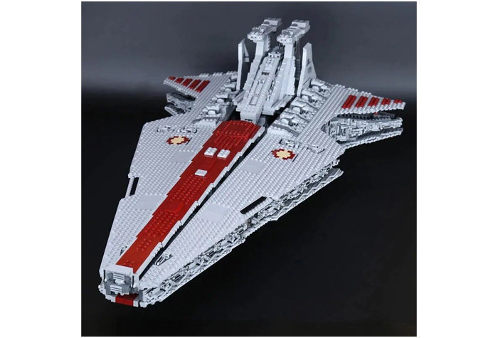 Конструктор King (Lepin) аналог Lego Star Wars 8039 Атакующий крейсер республиканцев класса Венатор