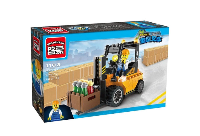 Конструктор Enlighten Brick Вилочный погрузчик