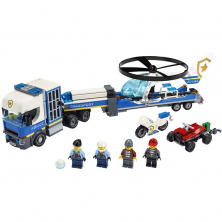 Конструктор LARI аналог Lego City 60244 Полицейский вертолётный транспорт