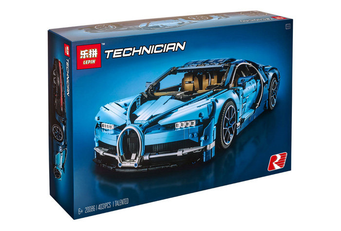 Конструктор Lepin аналог LEGO 42083 Bugatti Chiron