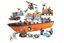 Конструктор аналог Lego City 60062 Арктический ледокол