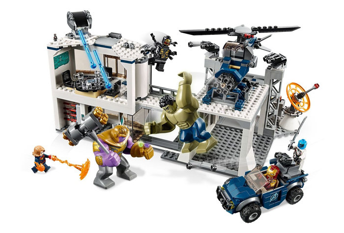 Конструктор JiSi Bricks (Decool) аналог Lego 76131 Битва на базе Мстителей