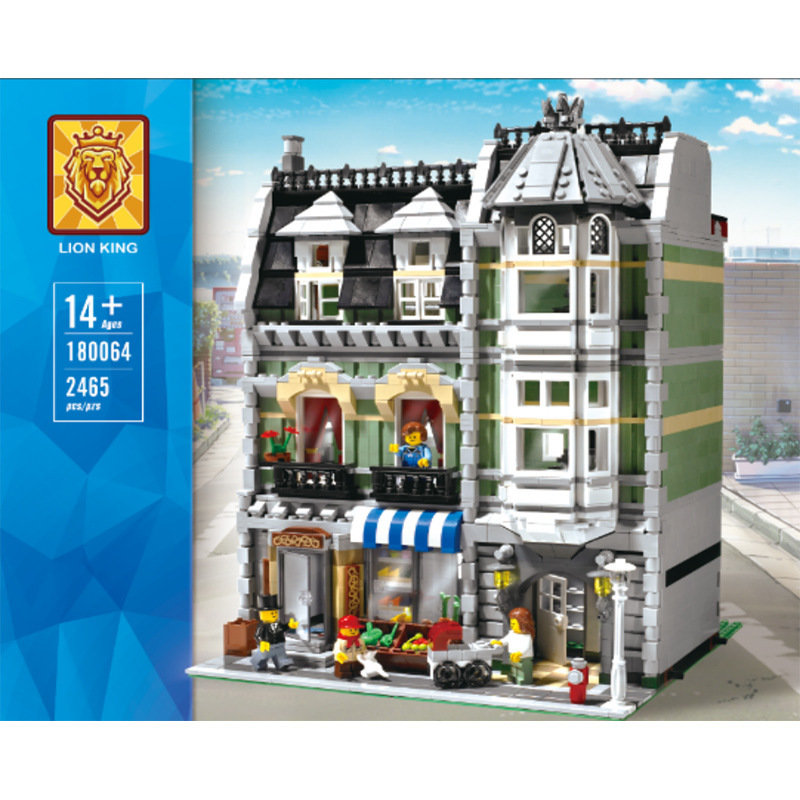 Конструктор Lion King аналог Lego Creator 10185 Зелёная бакалейная лавка