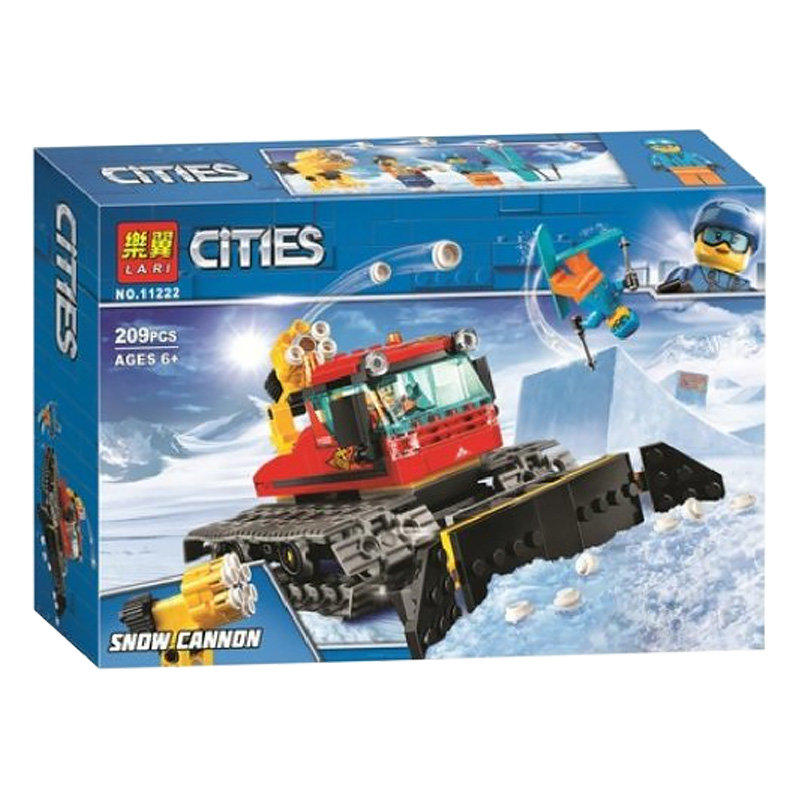 Конструктор LARI аналог Lego City 60222 Снегоуборочная машина