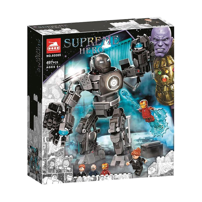 Конструктор аналог Lego 76190 Железный человек: схватка с Железным Торговцем